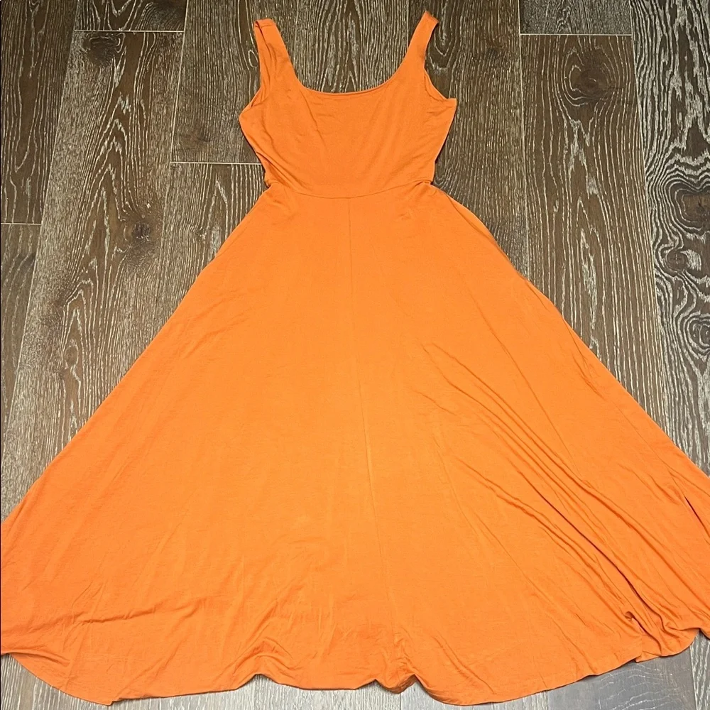 41 Hawthorn Vibrant Orange Maxi Dress - Picture 1 of 2